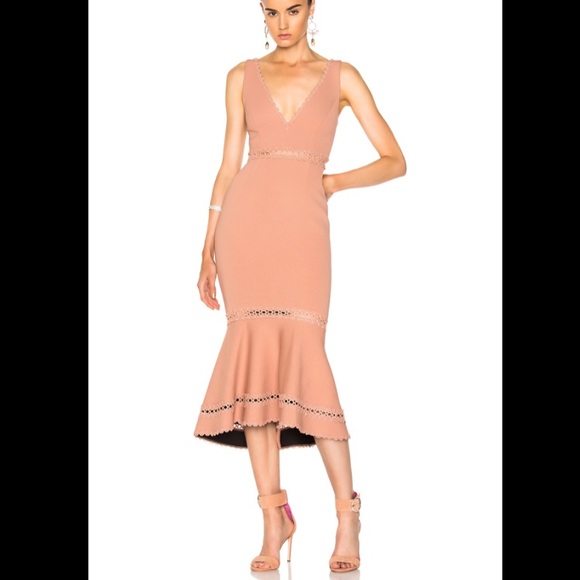 NICHOLAS Dresses & Skirts - Bandage Plunge Midi Dress